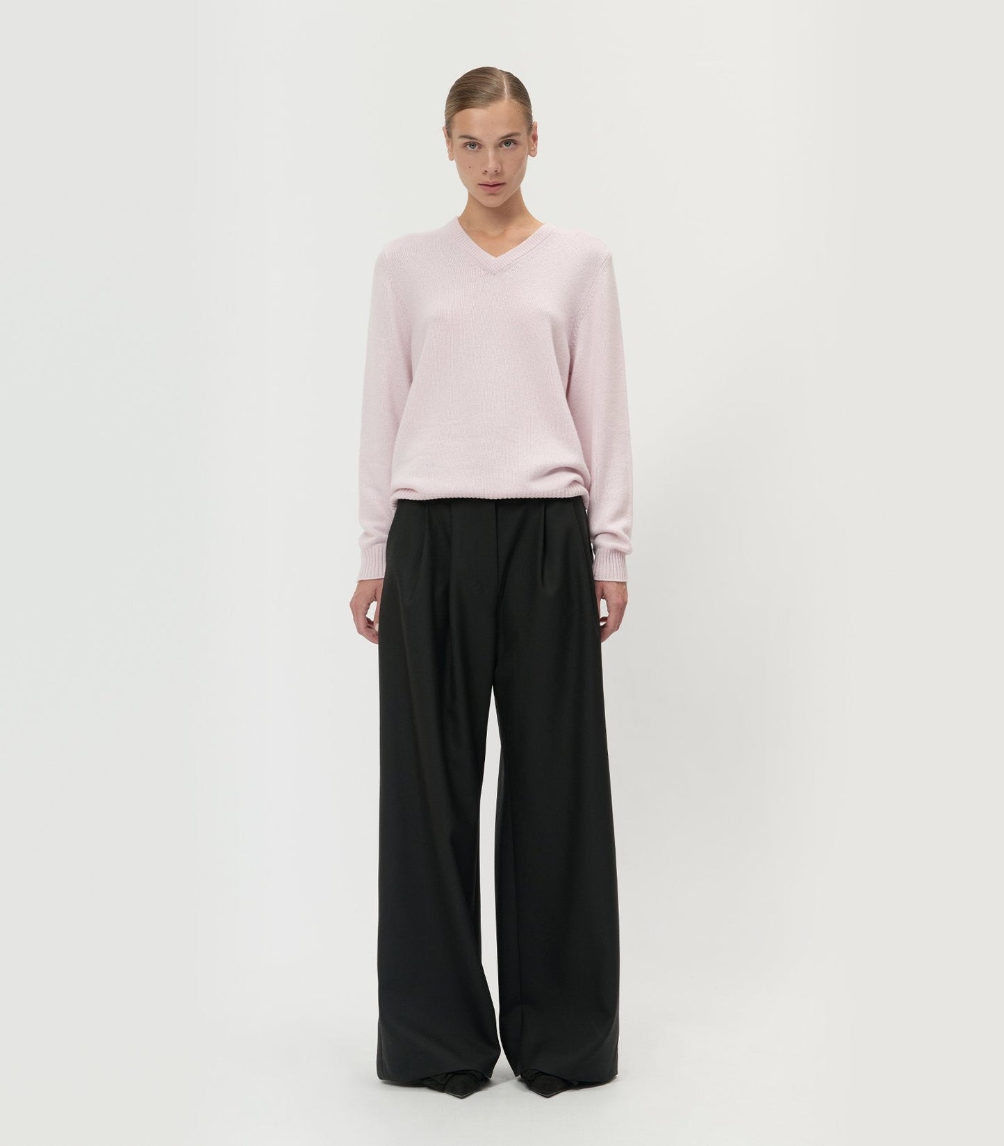 Blush Cashmere Sweater - Arrita Studio
