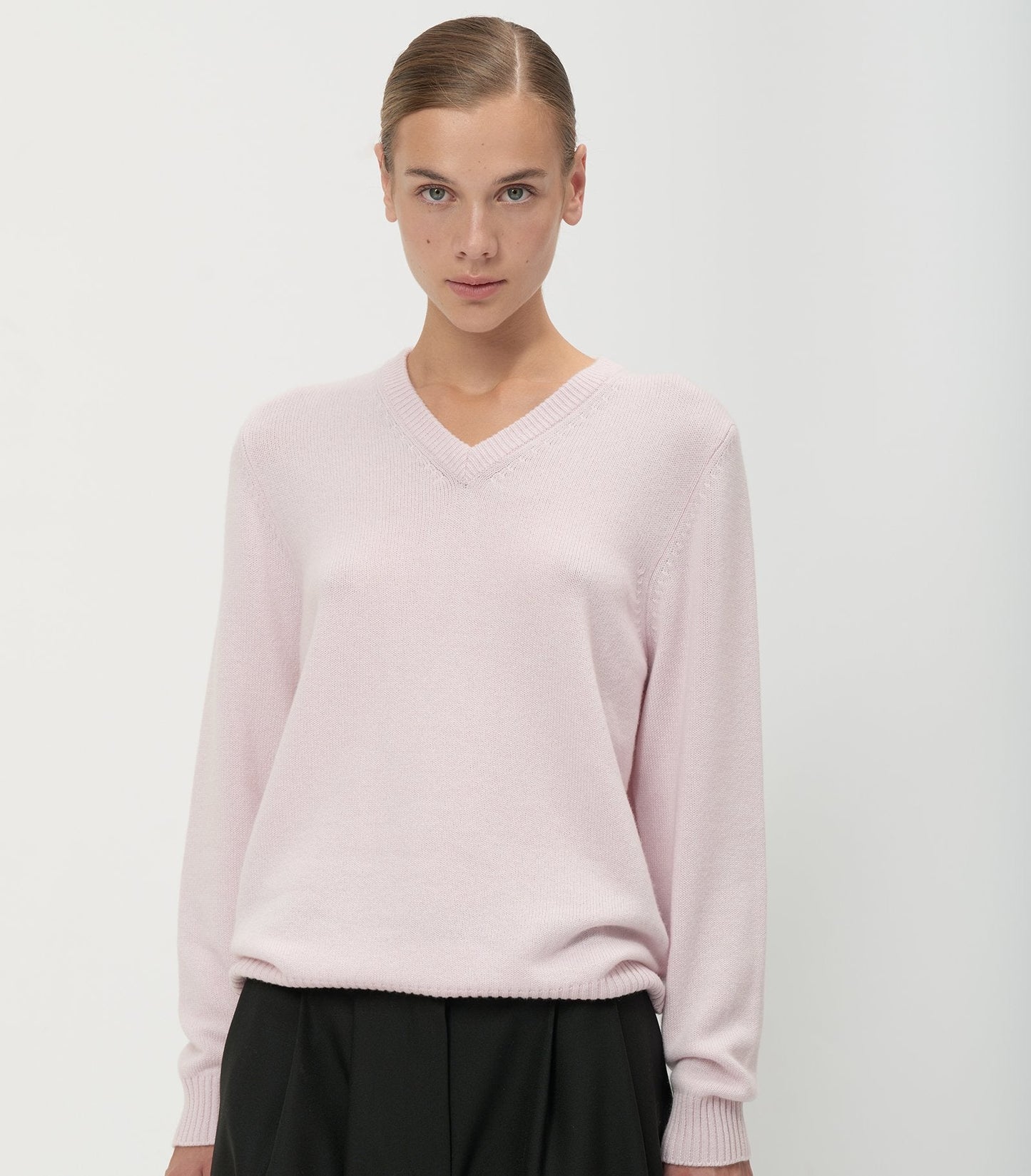 Blush Cashmere Sweater - Arrita Studio