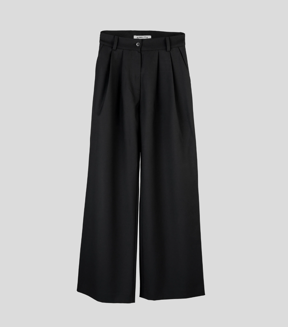 Classic Wool Trousers - Arrita Studio