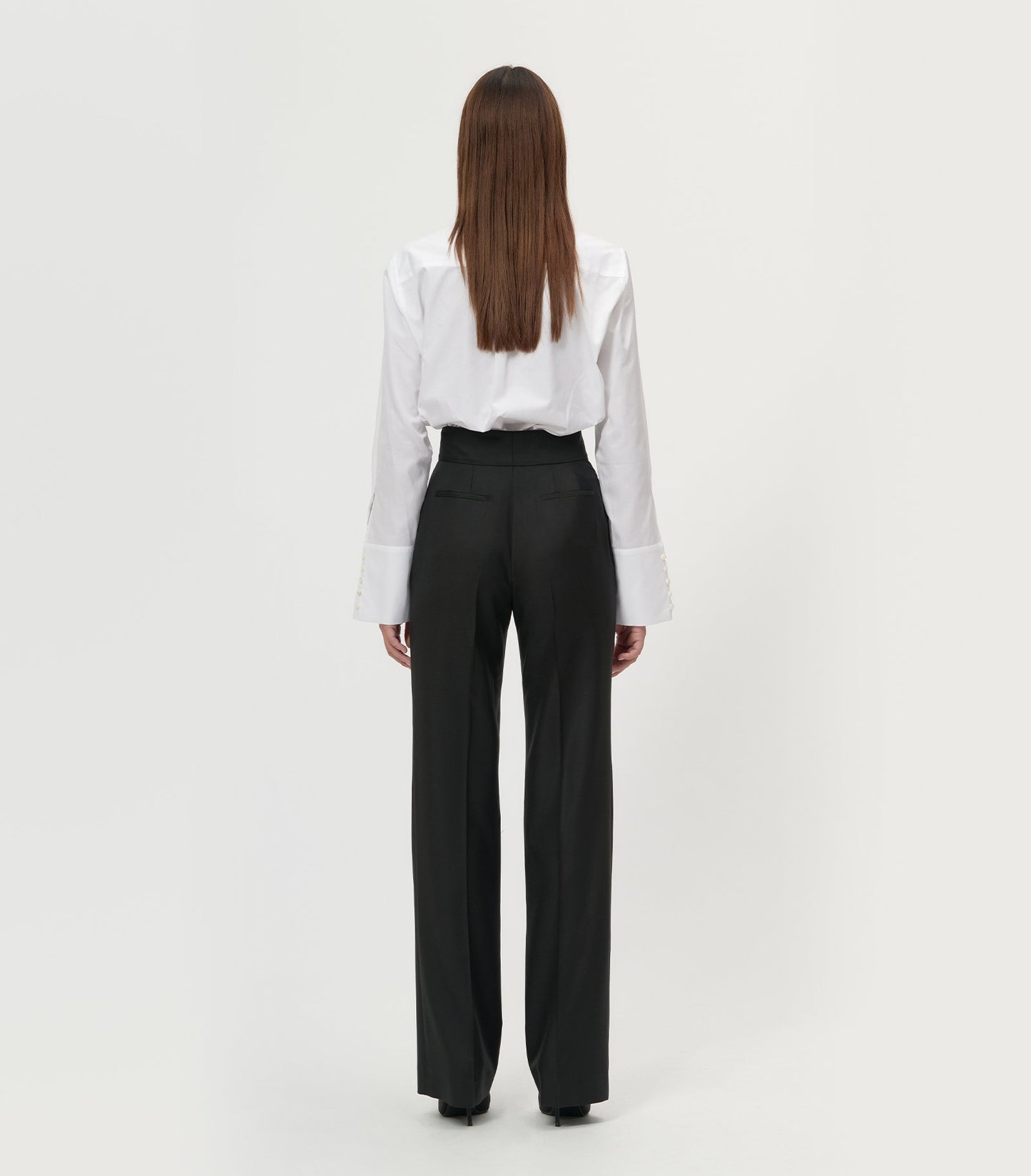 High-waisted Trousers