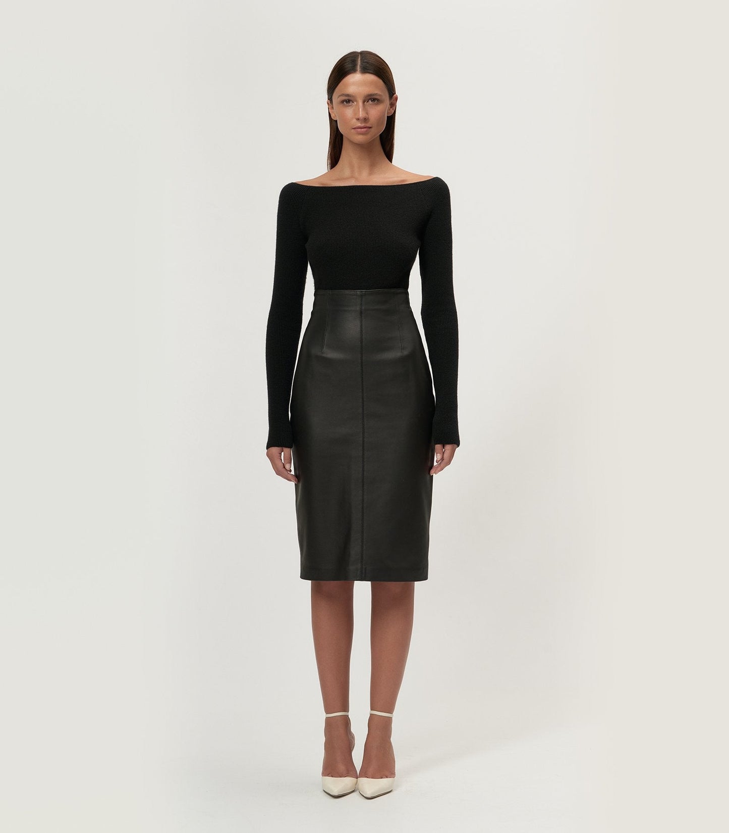 Bateau Cut Sweater - Arrita Studio