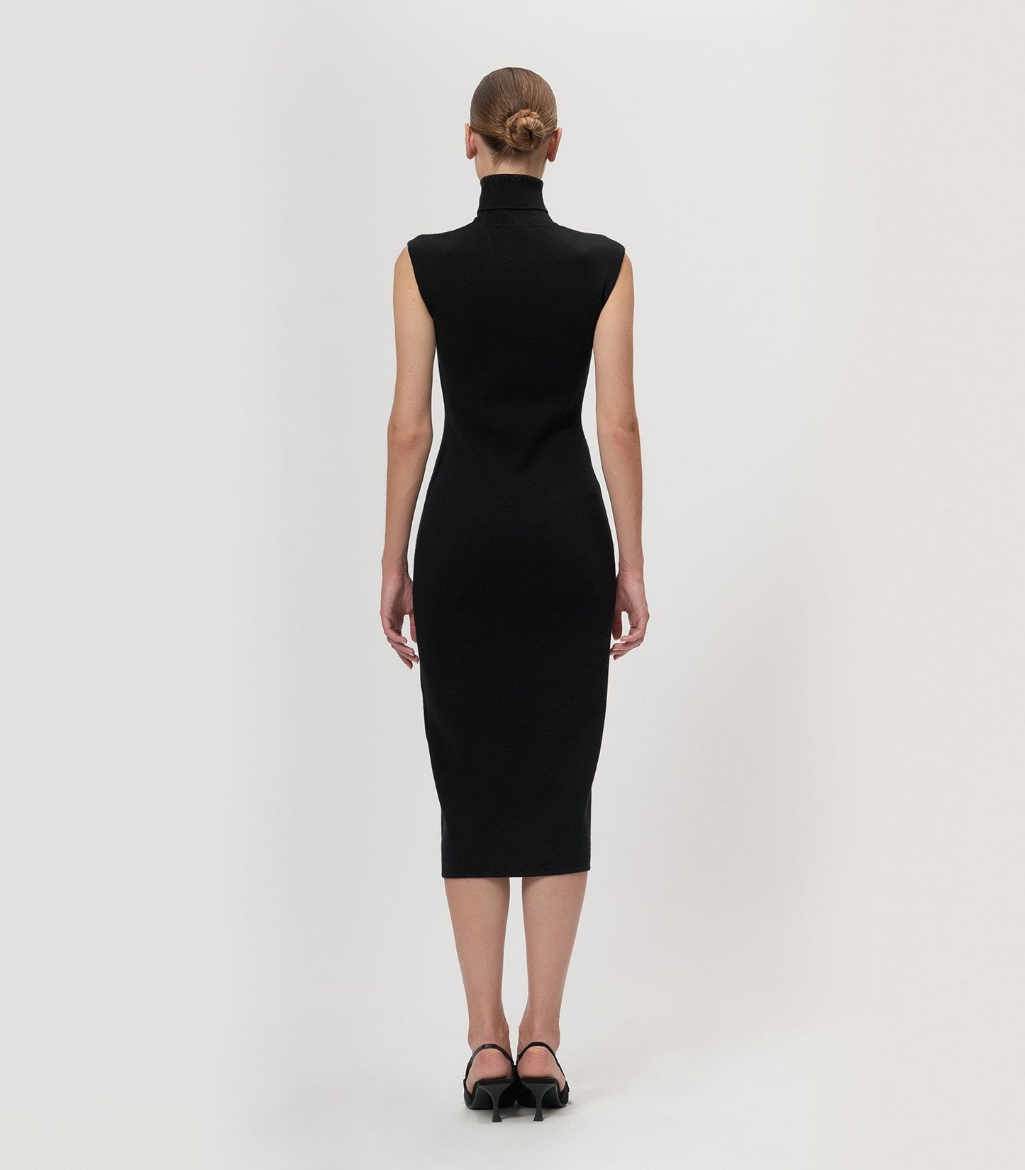 Black Turtleneck Dress - Arrita Studio