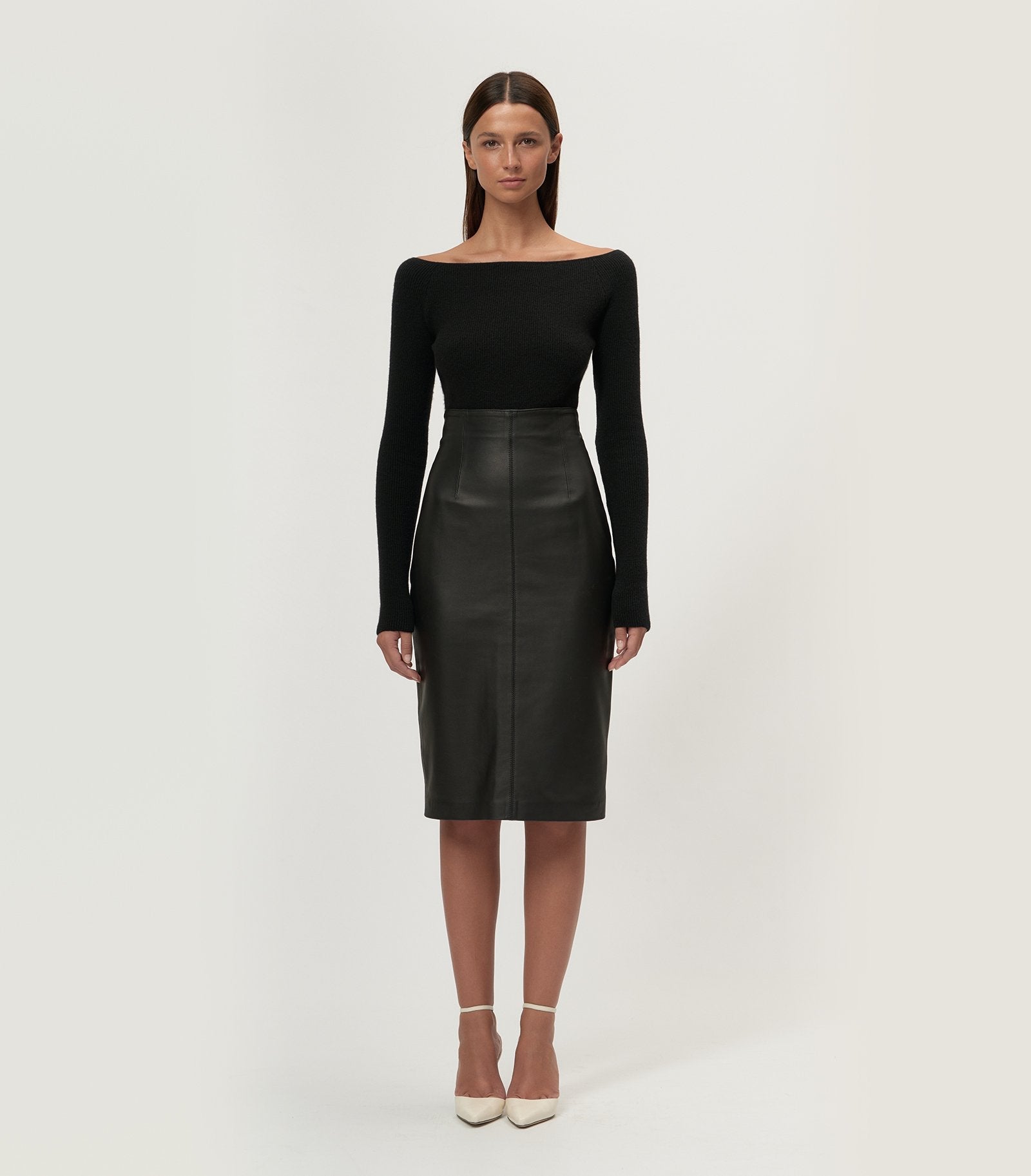 Leather Skirt - Arrita Studio
