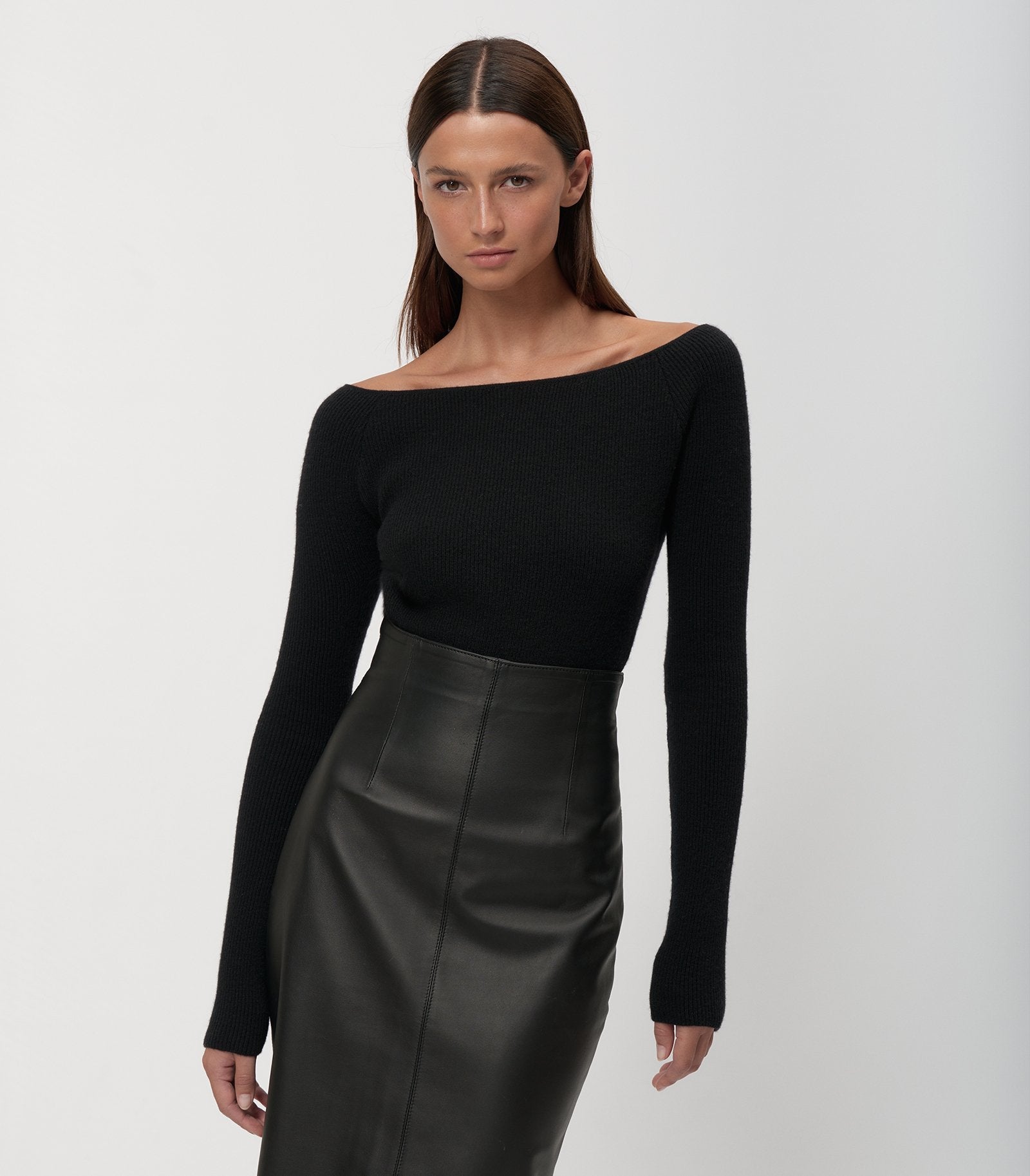 Leather Skirt